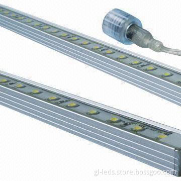 IP67 SMD 3528 Rigid LED Strips, 800lm Luminous Flux, CE/RoHS Mark